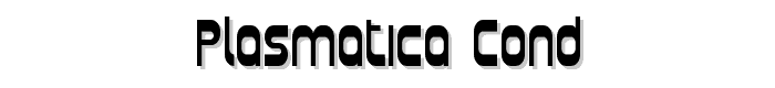 Plasmatica Cond font